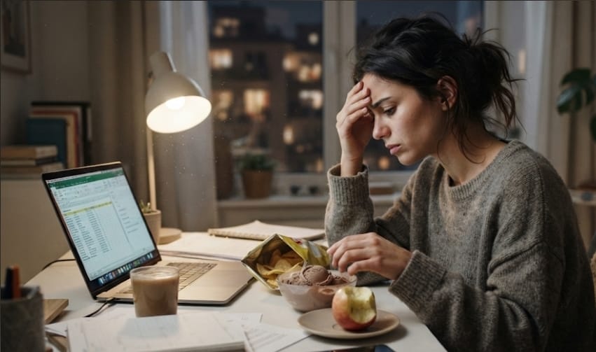 Calma tus emociones, no tu estómago Cómo frenar el apetito por estrés y sanar el metabolismo