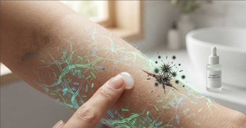 Microbioma cutáneo y salud dermatológica El revolucionario papel de los probióticos tópicos contra los hongos